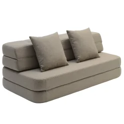 by KlipKlap KK 3 fold sofa XL soft (140 cm) Sand Fashion