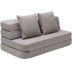 by KlipKlap KK 3 fold Sofa 120 cm Multi Grey/Grey Sale