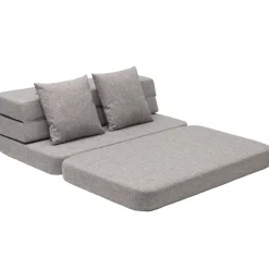 by KlipKlap KK 3 fold Sofa 120 cm Multi Grey/Grey Sale