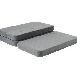 by KlipKlap KK 3 fold Sofa XL soft 140 cm Blue Grey/Grey Online