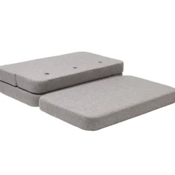 by KlipKlap KK 3 fold Sofa XL soft 140 cm Multi Grey/Grey Online