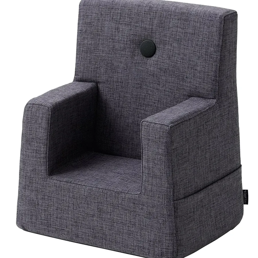 by KlipKlap KK Kids Chair Sessel Blue Grey/Grey Hot
