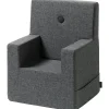 by KlipKlap KK Kids Chair Sessel XL Blue Grey/Grey Clearance