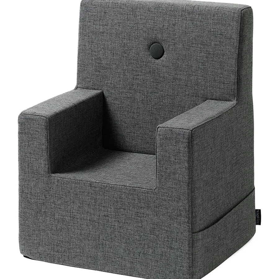 by KlipKlap KK Kids Chair Sessel XL Blue Grey/Grey Clearance