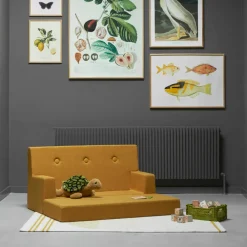 by KlipKlap KK Kids Sofa Mustard/Mustard Sale