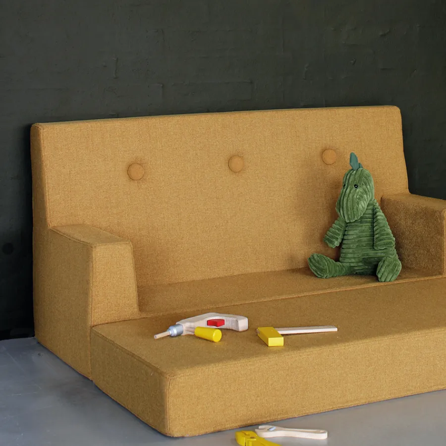 by KlipKlap KK Kids Sofa Mustard/Mustard Sale