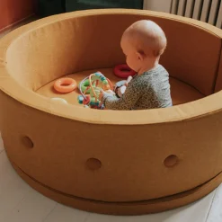 by KlipKlap KK Play Fold Circle Mustard Clearance