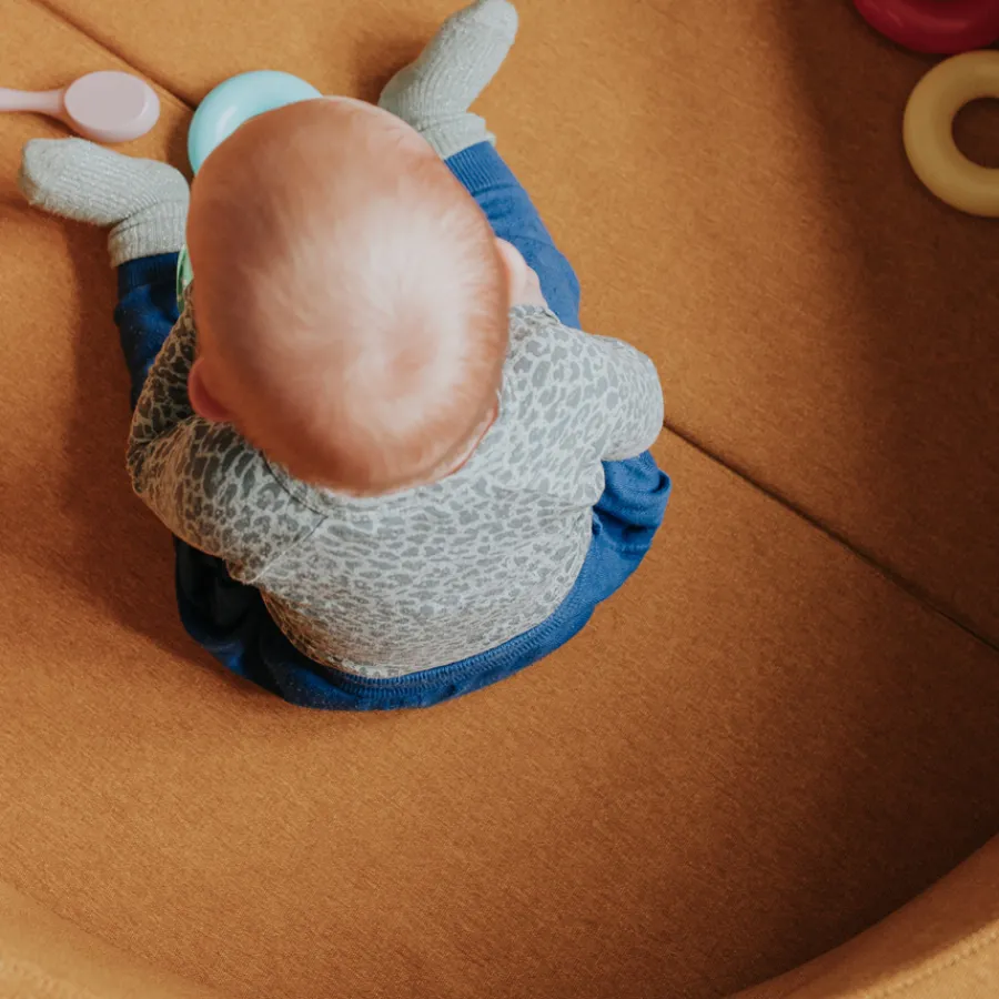 by KlipKlap KK Play Fold Circle Mustard Clearance