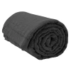 byNORD Gesteppte Tagesdecke Magnhild Coal 280x160 Best