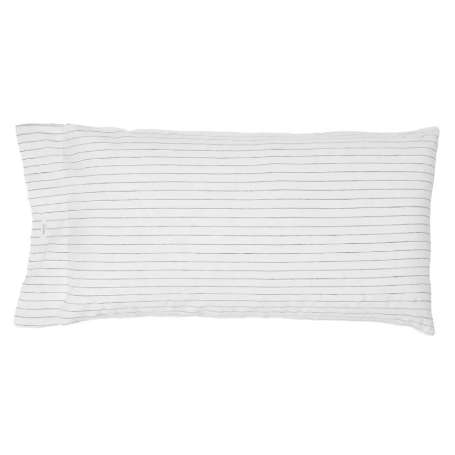 byNORD Kissenbezug Gunhild Snow with Coal 90x50 Best