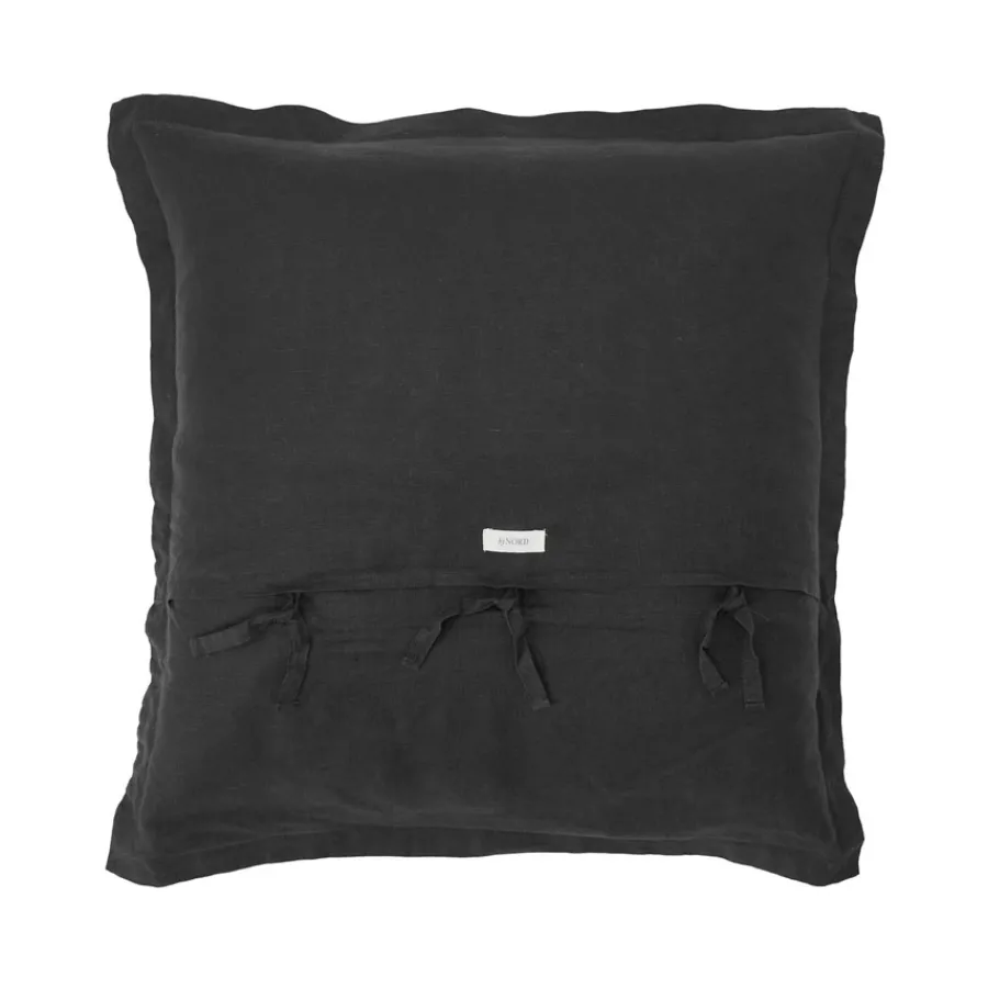 byNORD Kissenbezug Gunhild Coal 60x60 Best