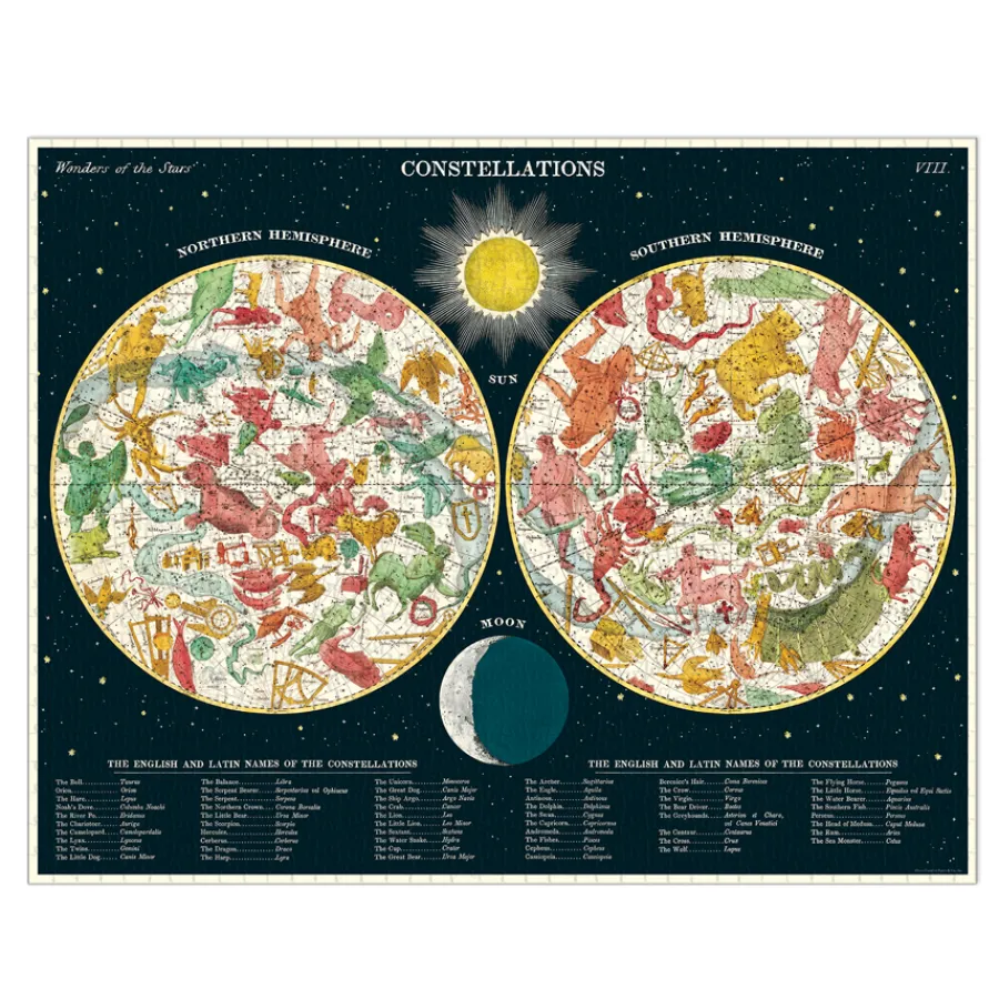 Cavallini Puzzle Constellations 1000-teilig Best