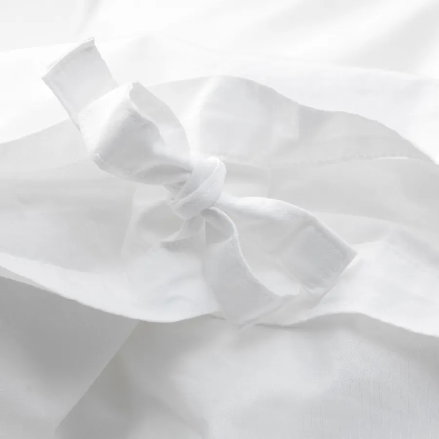 Dear April Bee Bettwäsche Baby 70x100/40x45 cm Simply White New