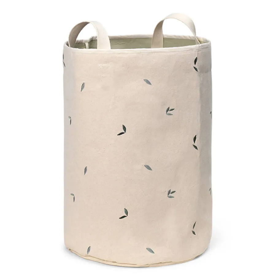 Dear April Brise Bestickter Aufbewahrungskorb L Leaves Clearance