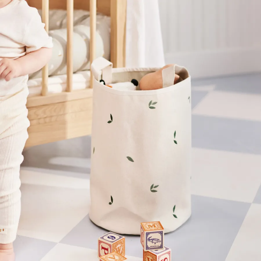 Dear April Brise Bestickter Aufbewahrungskorb L Songbirds Fashion