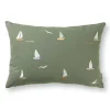 Dear April Cinna Besticktes Kissen Sailboats Hot