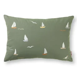 Dear April Cinna Besticktes Kissen Sailboats Hot