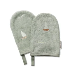Dear April Paw Waschhandschuh Sailboats 2er-Set Clearance