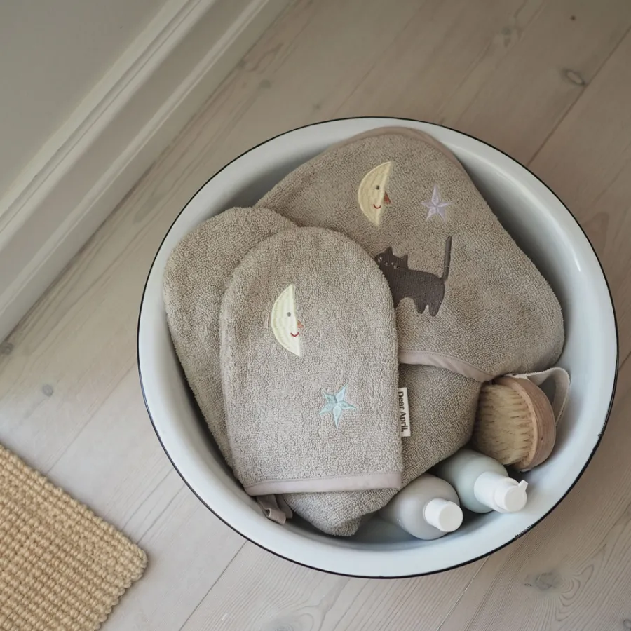 Dear April Paw Waschhandschuh Moon Cat 2er-Set Clearance