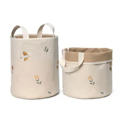 Dear April Toto Bestickte Aufbewahrungskörbe S Songbirds 2er-Set Discount