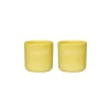 Design Letters Eierbecher Happy Yellow 2-er-Set New