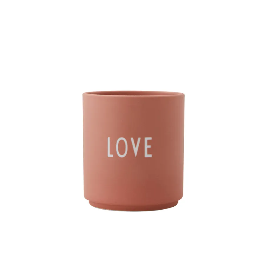Design Letters Porzellan Becher Favourite Love Fashion