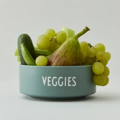 Design Letters Porzellan Snack Schüssel Dusty Green Veggies Discount