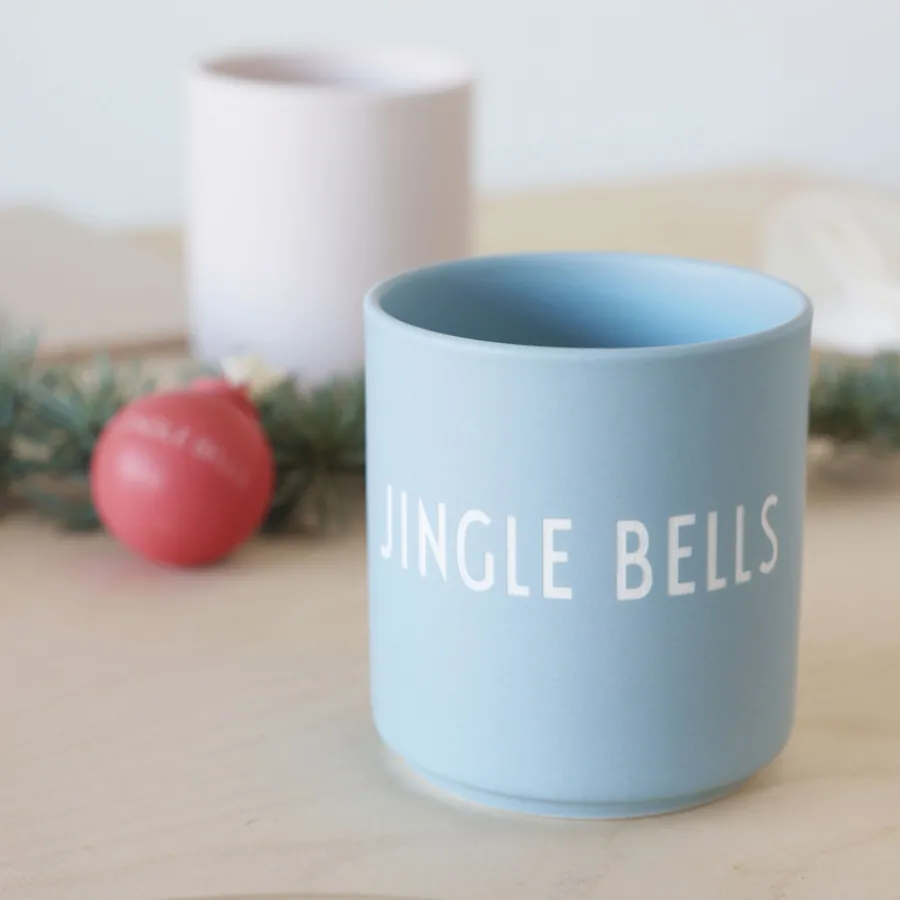 Design Letters Porzellan Becher Favourite Cup Light Blue Jingle Bells Online