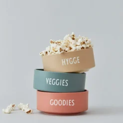 Design Letters Porzellan Snack Schüssel Dusty Green Veggies Discount