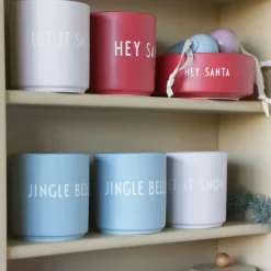 Design Letters Porzellan Becher Favourite Cup Light Blue Jingle Bells Online
