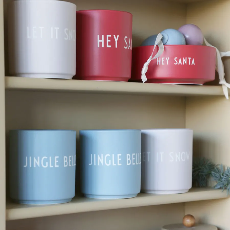 Design Letters Porzellan Becher Favourite Cup Light Blue Jingle Bells Online