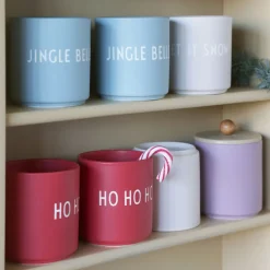 Design Letters Porzellan Becher Favourite Cup Light Blue Jingle Bells Online