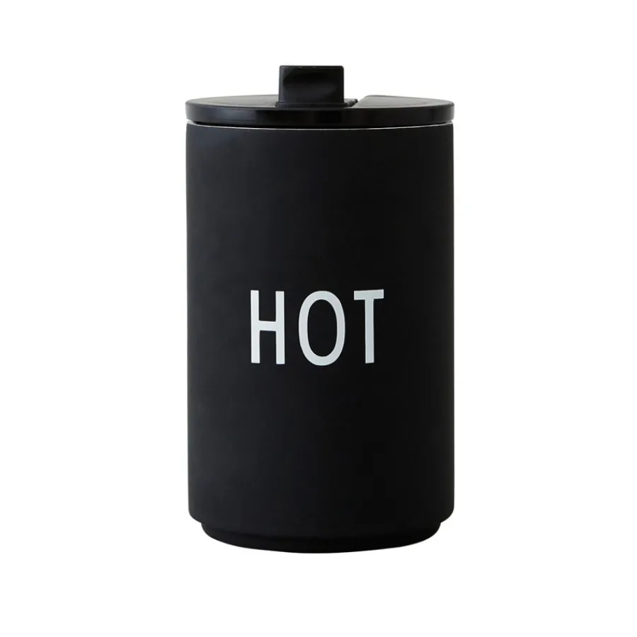 Design Letters Thermobecher Hot Black Clearance