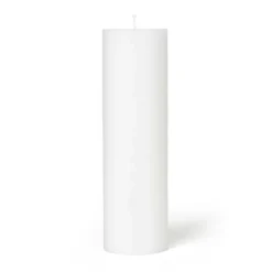 Dottir Nordic Design Blockkerze 6x20 cm white New