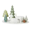 Dottir Nordic Design Kerzenhalter für Blockkerze Winter Stories Deer & Fawn Discount