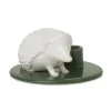 Dottir Nordic Design Kerzenhalter Sweet Stories Hedgehog Moss Clearance