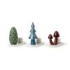 Dottir Nordic Design Kerzenhalter Winter Stories Mushroom 3er-Set Fashion