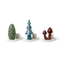 Dottir Nordic Design Kerzenhalter Winter Stories Mushroom 3er-Set Fashion