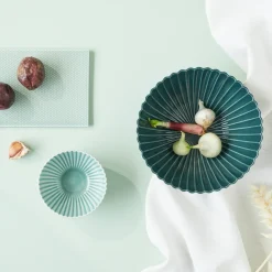 Dottir Nordic Design Salatschüssel Samsurium Dark Sea Outlet