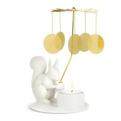 Dottir Nordic Design Teelichthalter Winter Stories Squirrel Engelspiel Outlet