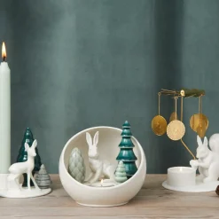 Dottir Nordic Design Teelichthalter Winter Stories Hare Ball Fashion