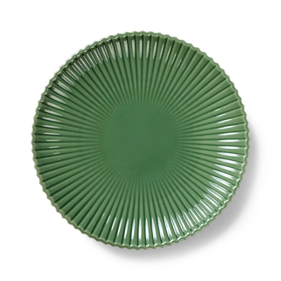 Dottir Nordic Design Teller Samsurium green 26,6 cm Outlet