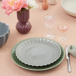Dottir Nordic Design Teller Samsurium green 26,6 cm Outlet