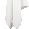Erika Vaitkute Tischdecke VILNIA Weiss Natur Umkettelt 147x250 Outlet