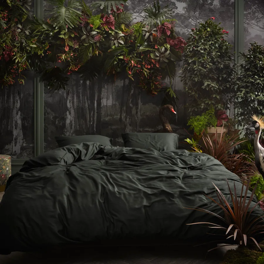 Essenza Kissenbezug Minte Anthracite 40x80 Fashion