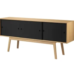 FDB Møbler A85 - Butler Sideboard Schwarz/Natur Best