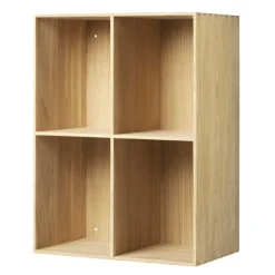 FDB Møbler B98 - Bücherregal Natur 54 x 72 x 32 cm New