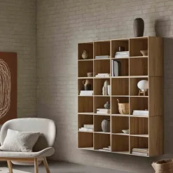 FDB Møbler B98 - Bücherregal Natur 54 x 72 x 32 cm New