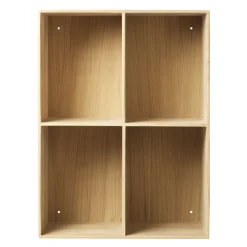 FDB Møbler B98 - Bücherregal Natur 54 x 72 x 32 cm New