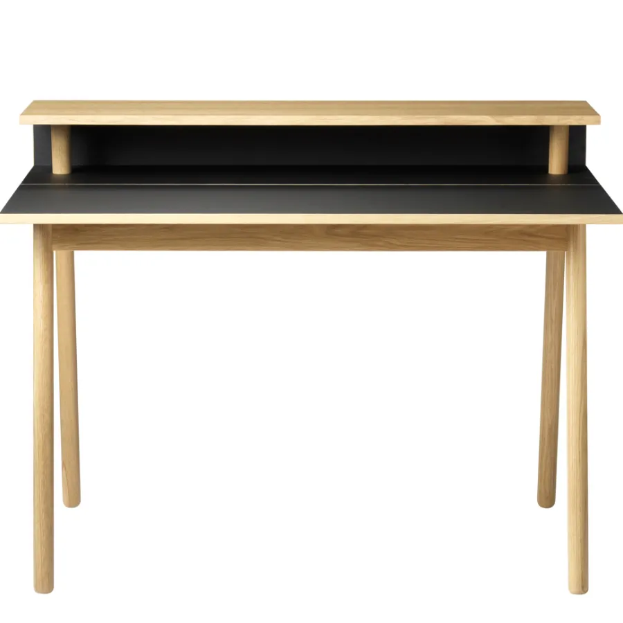 FDB Møbler C68 - Nørrebro Schreibtisch Eiche/Schwarz Discount